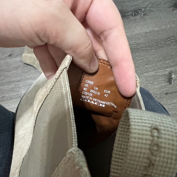 Men’s Coach Chelsea Boots - Picture 4 of 4